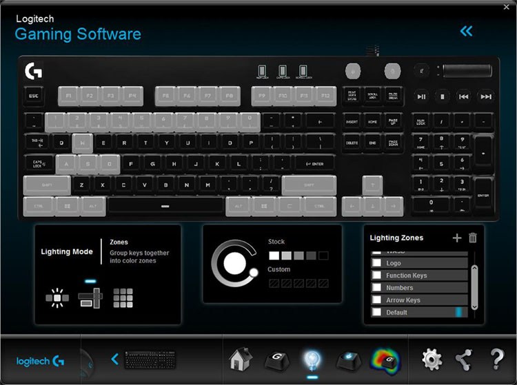 logitech g610 review software